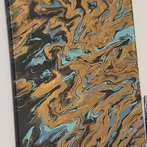 Acrylic pour painting
